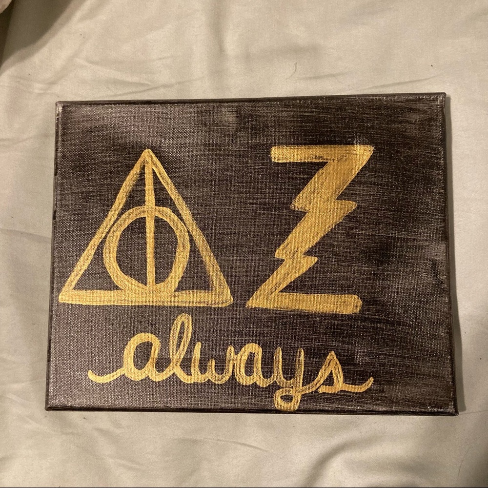 Delta Zeta x Harry Potter Canvas